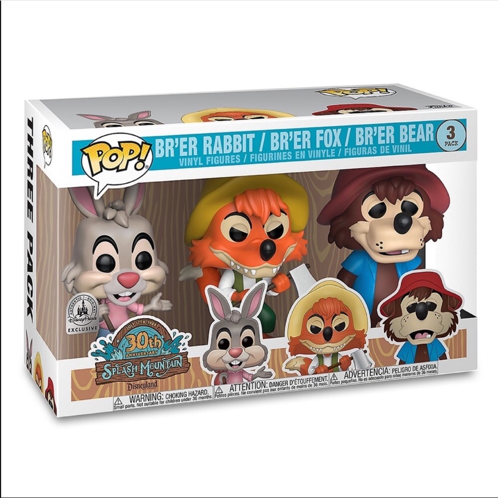 Splash Mountain Funkos